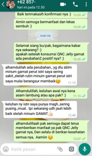 Testimoni Obat Infeksi Pencernaan Alami